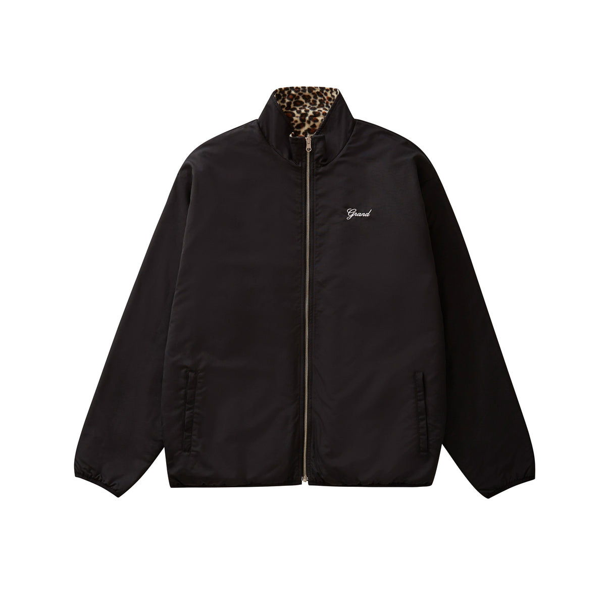 GRAND COLLECTION Reversible Leopard Jacket