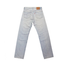 將圖片載入圖庫檢視器 VINTAGE &#39;92 MADE IN USA LEVI&#39;S 501 JEANS LIGHT BLUE
