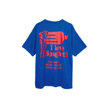 將圖片載入圖庫檢視器 PUBLIC POSSESSION I Love Spaghetti II Tee Blue

