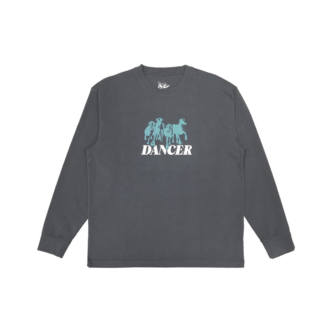 Maglietta DANCER Step Aside LS Charcoal