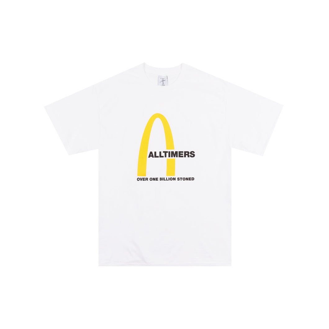 ALLTIMERS Arch Tee White
