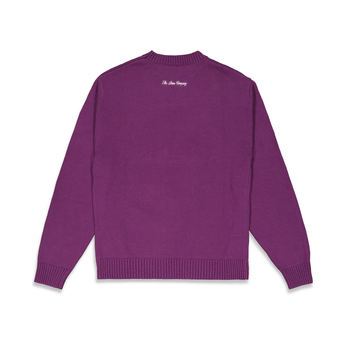 THE LOOSE COMPANY Food Knitted Sweat Purple