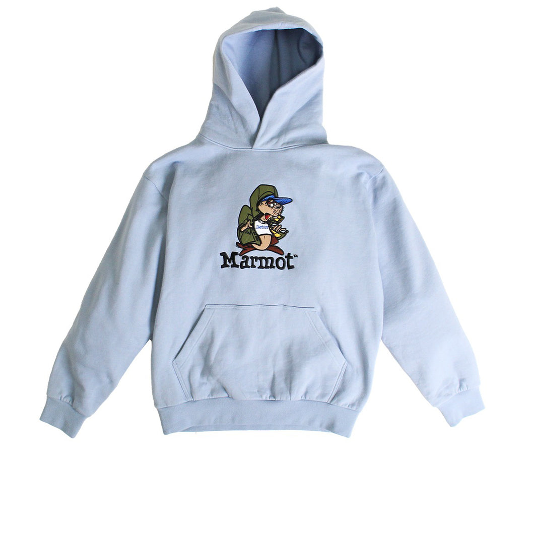 MARMOT X BETTER™ GIFT SHOP Mammoth Marty Hoodie Better Forever Blue