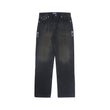 將圖片載入圖庫檢視器 DEVA STATES Grit Dirty Wash Denim Pants Washed Black

