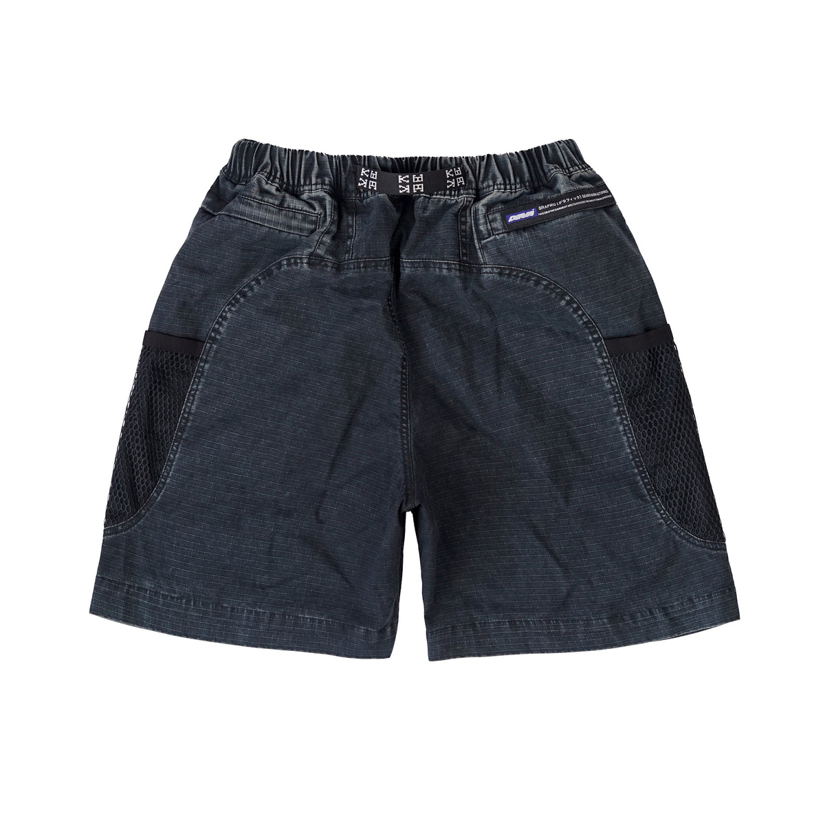 DEVA STATES Hike Cargo Shorts Washed Black