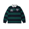 BUTTER GOODS x UMBRO Victory Rugby Polo Navy/Forest