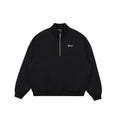 GRAND COLLECTION Quarter Zip Jacket Black