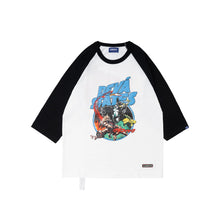 Charger l&#39;image dans la galerie, DEVA STATES Axe S/S Raglan Tee Black
