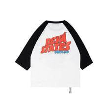Charger l&#39;image dans la galerie, DEVA STATES Axe S/S Raglan Tee Black
