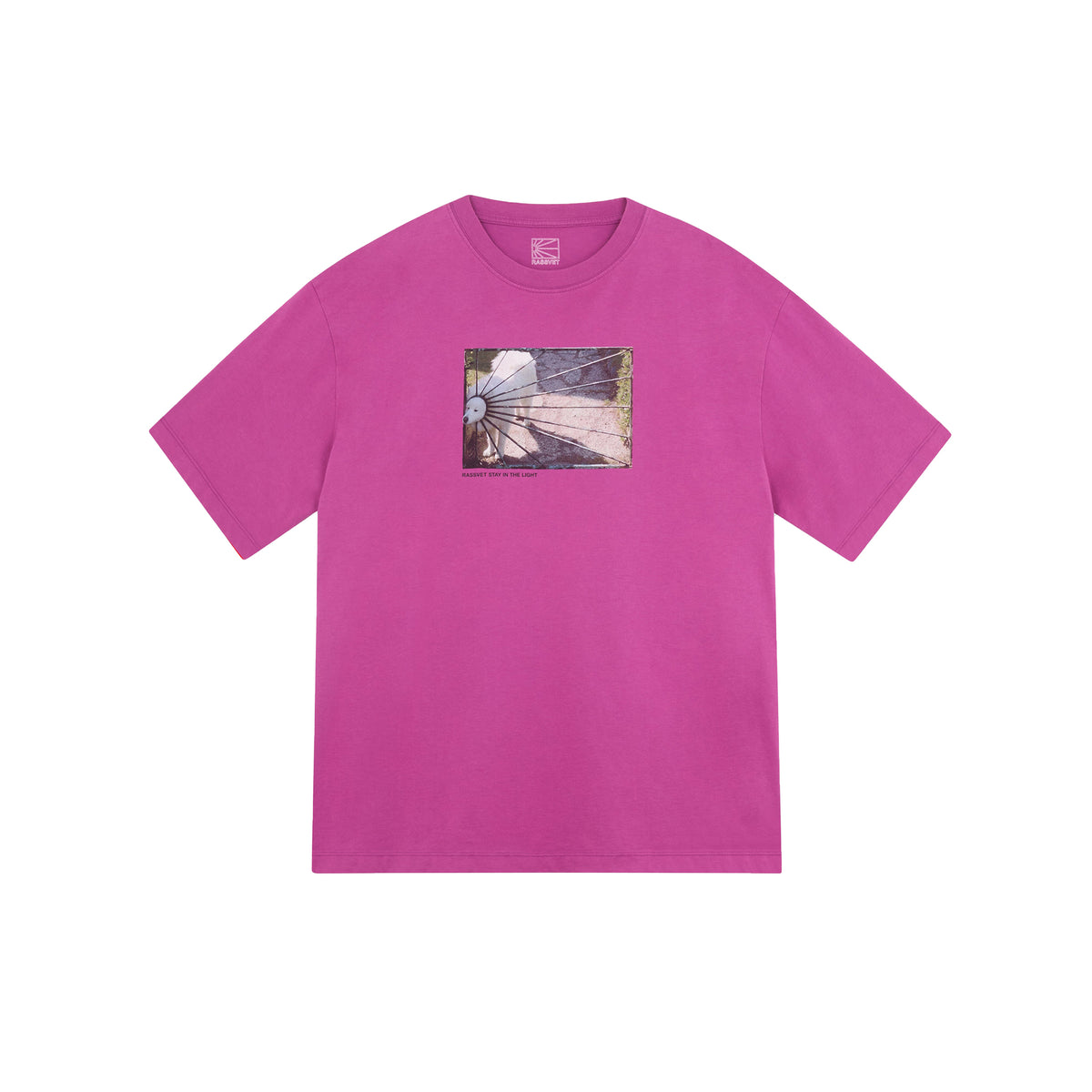 RASSVET Dog Logo Tee Magenta