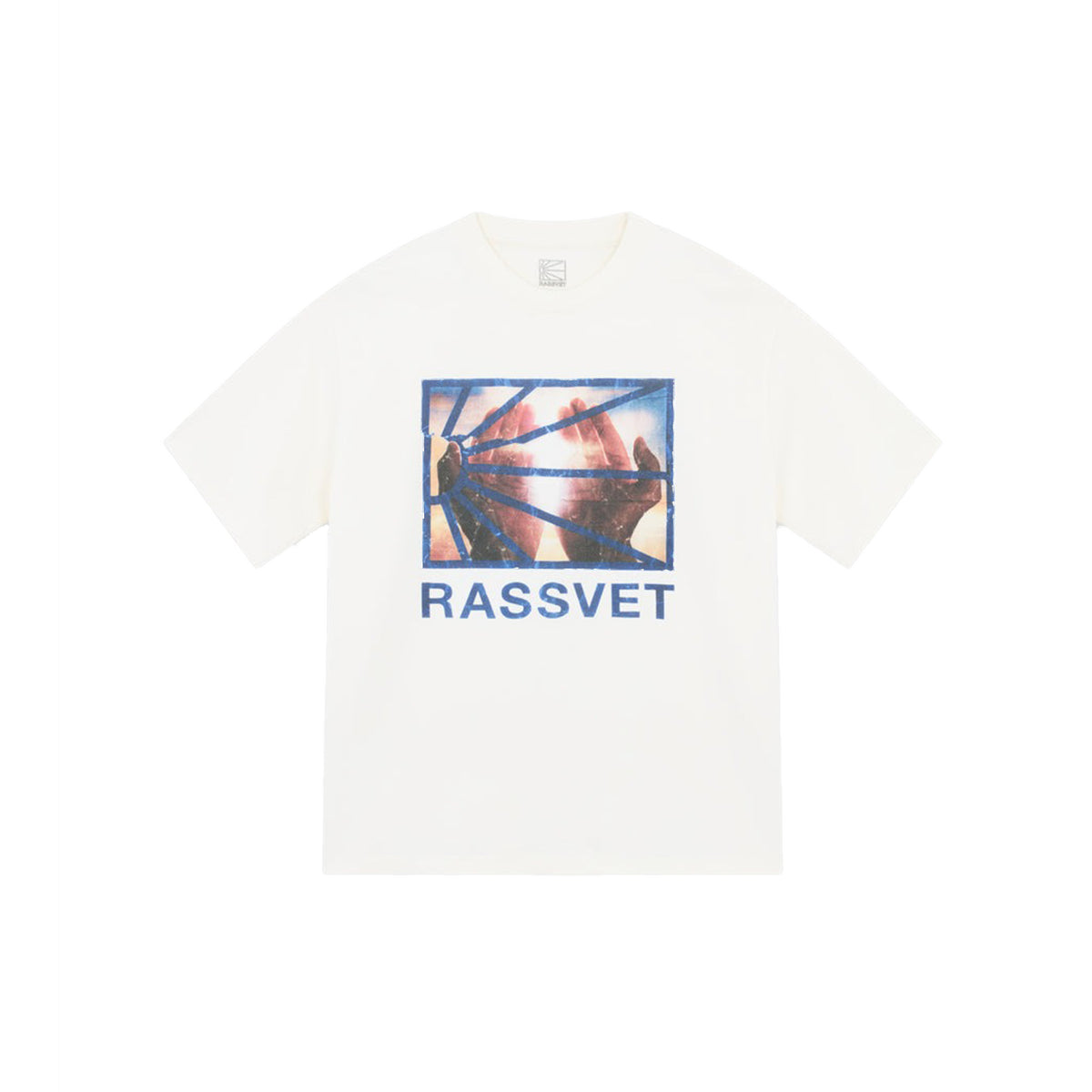 RASSVET Hands Logo Tee Off White