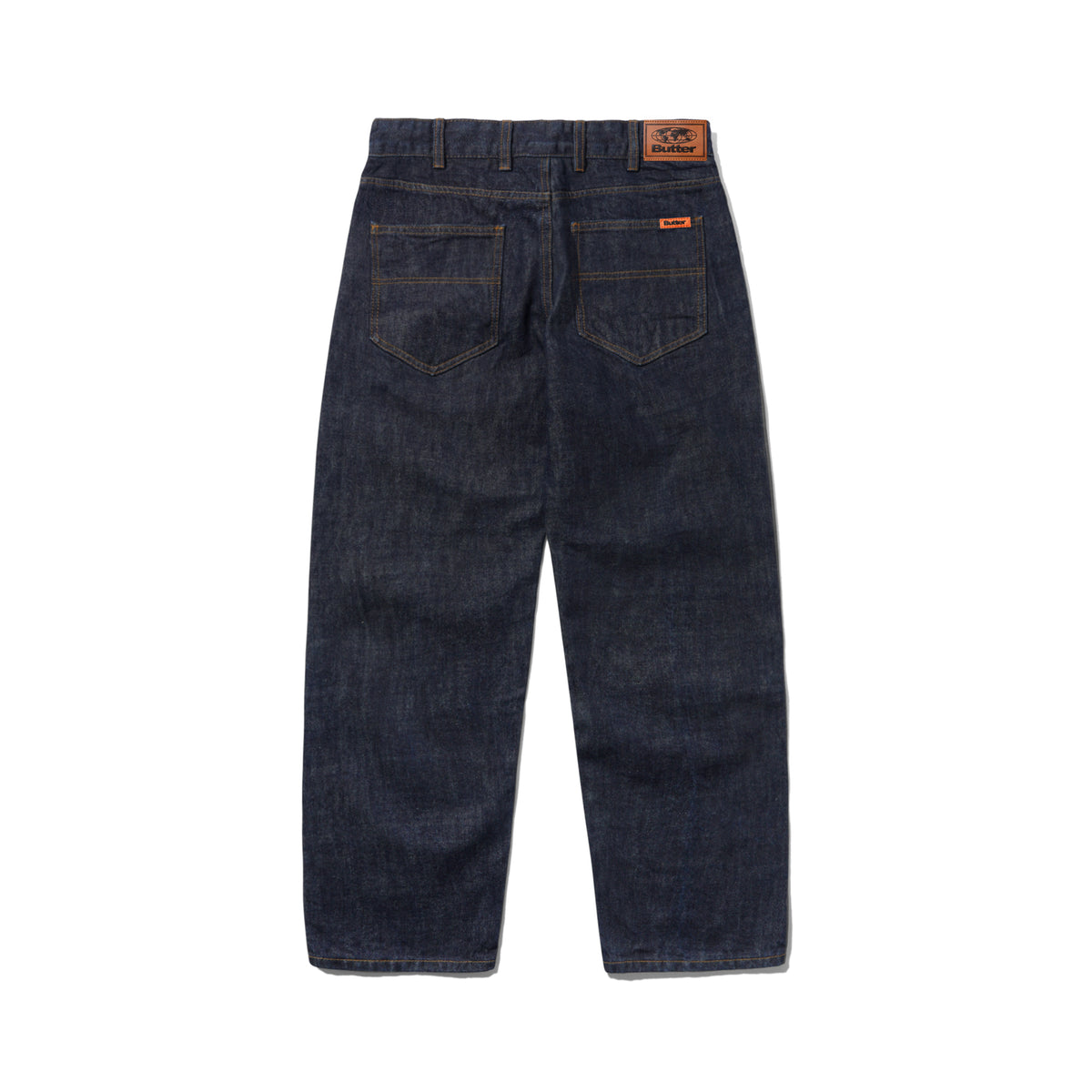 BUTTER GOODS Relaxed Denim Jeans Selvedge Blue