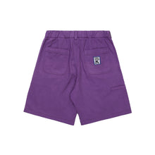 將圖片載入圖庫檢視器 USUAL Buffer Shorts Garment Dyed Purple
