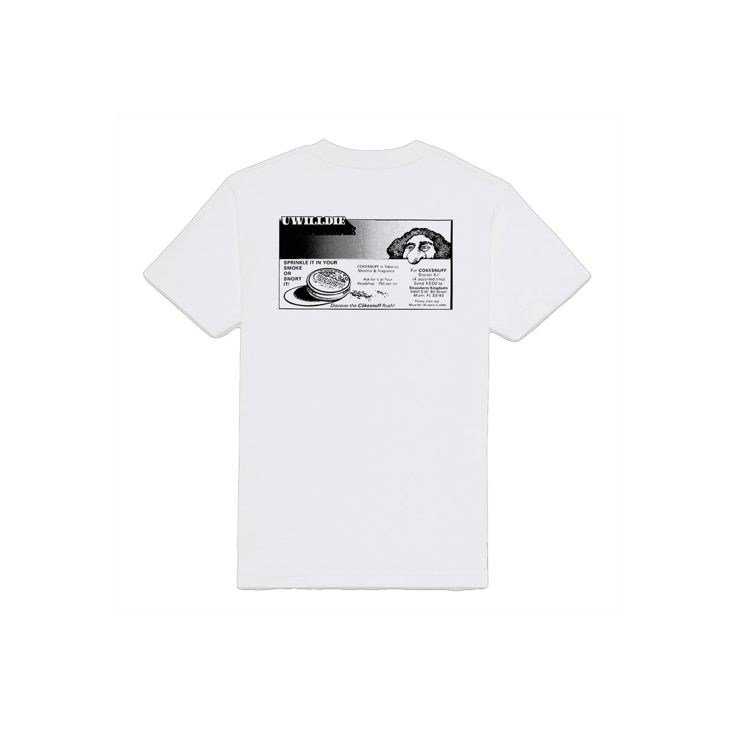 UWILLDIE Nose Tee White