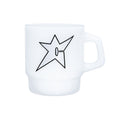 CARPET COMPANY C-Star MIlk Glass Mug