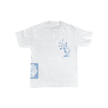 Charger l&#39;image dans la galerie, CHILDHOOD INTELLIGENCE x Han Teng &quot;Born On The Wrong Planet&quot; Tee White
