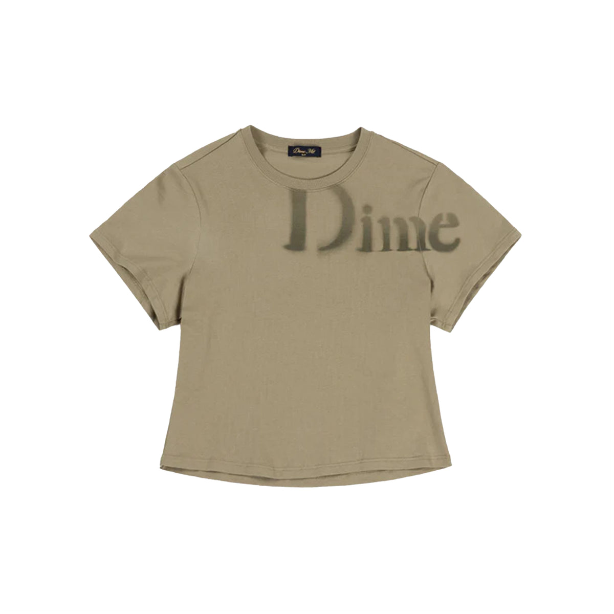 DIME Classic Stencil Tee Military Olive