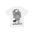 CIVILIST Elephant Tee White