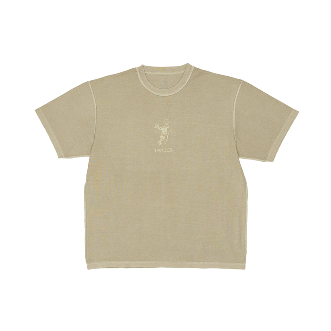 DANCER OG Logo Inside Out Tee Tan
