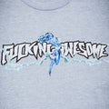 FUCKING AWESOME Baskin Ribbons Short Sleeve Tee Heather Grey