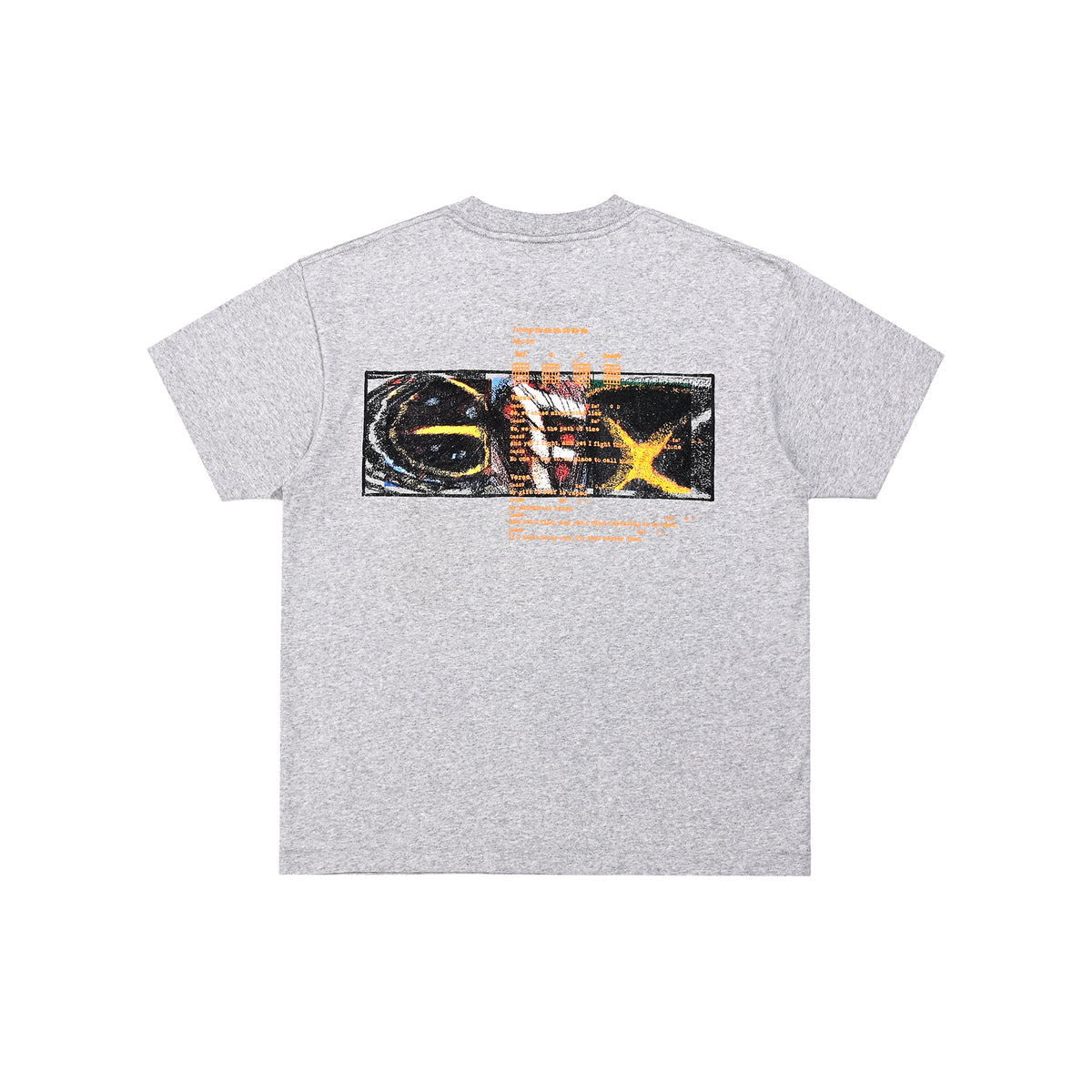 DEVA STATES Nutshell GFX Tee Heather Grey