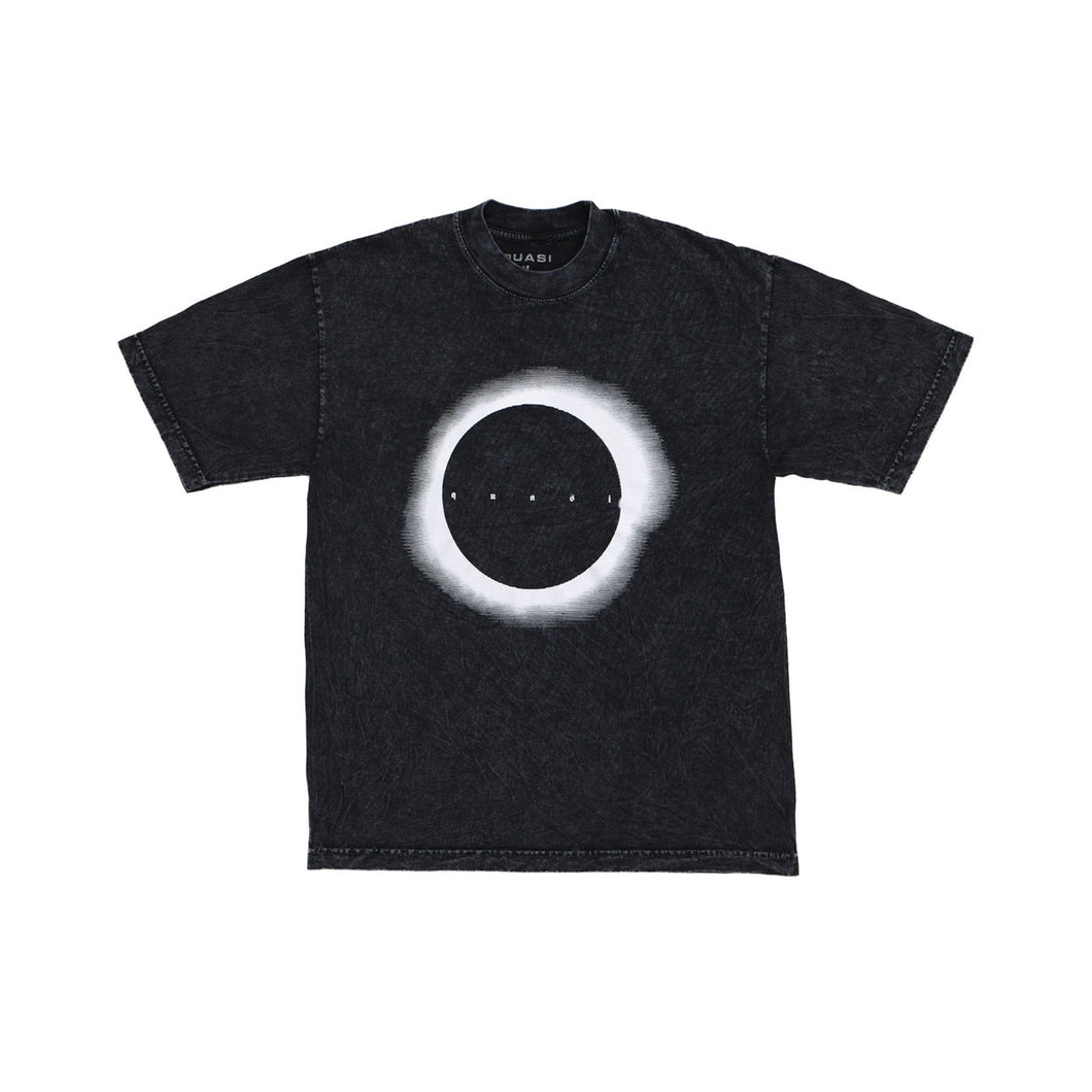 QUASI Clipsed Tee Carbon Black