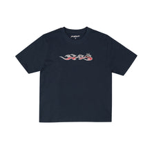 Load image into Gallery viewer, YARDSALE Phantasy Flame Tee Navy
