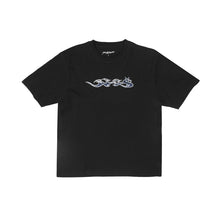 Load image into Gallery viewer, YARDSALE Phantasy Flame Tee Black
