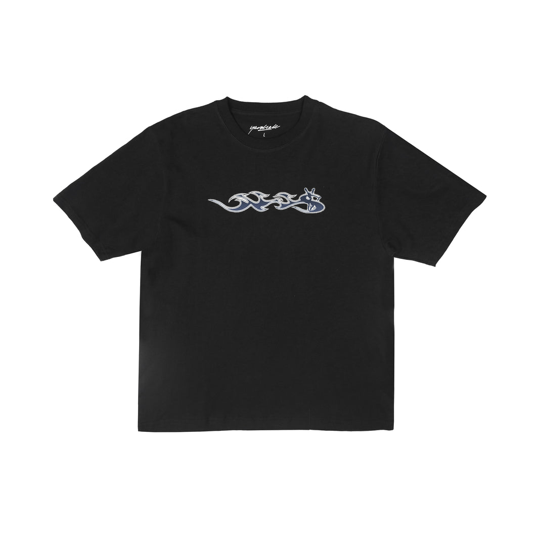 YARDSALE Phantasy Flame Tee Black