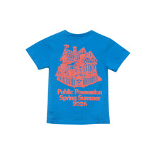 Charger l'image dans la galerie, PUBLIC POSSESSION Yogurt Group Kids Tee Bright Blue
