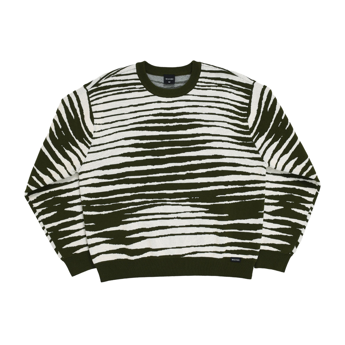 QUASI Tect Sweater Olive