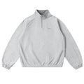 DIME Classic Terry Quarter Zip Heather Gray