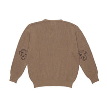 Load image into Gallery viewer, DANCER Elbow Logo Crew Knit Beige

