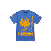 Load image into Gallery viewer, CALL ME 917 Freak 2 Tee Blue
